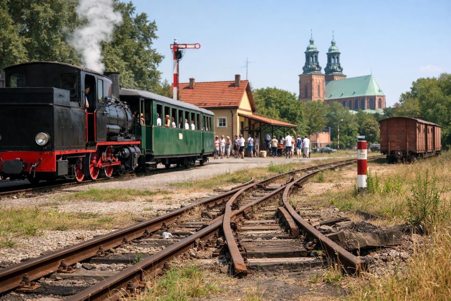 Szyny były złe. Co dalej z kolejką wąskotorową w Gnieźnie?