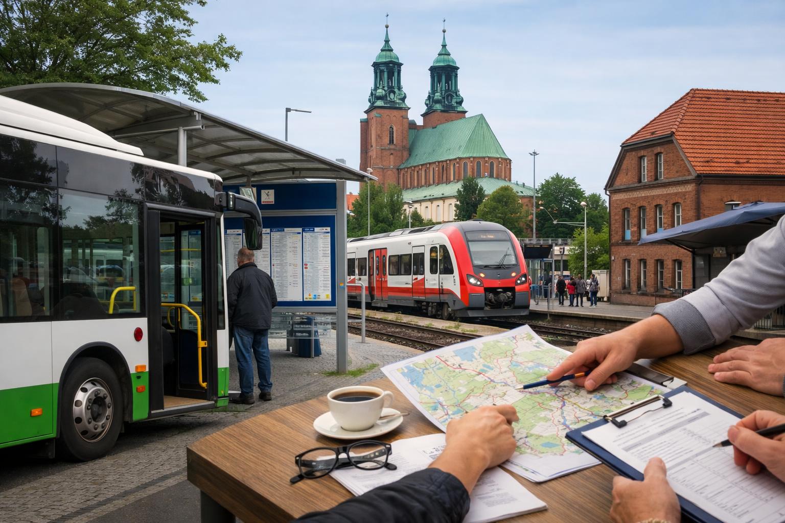 Transport w powiecie gnieźnieńskim. Ruszają konsultacje planu na najbliższe lata