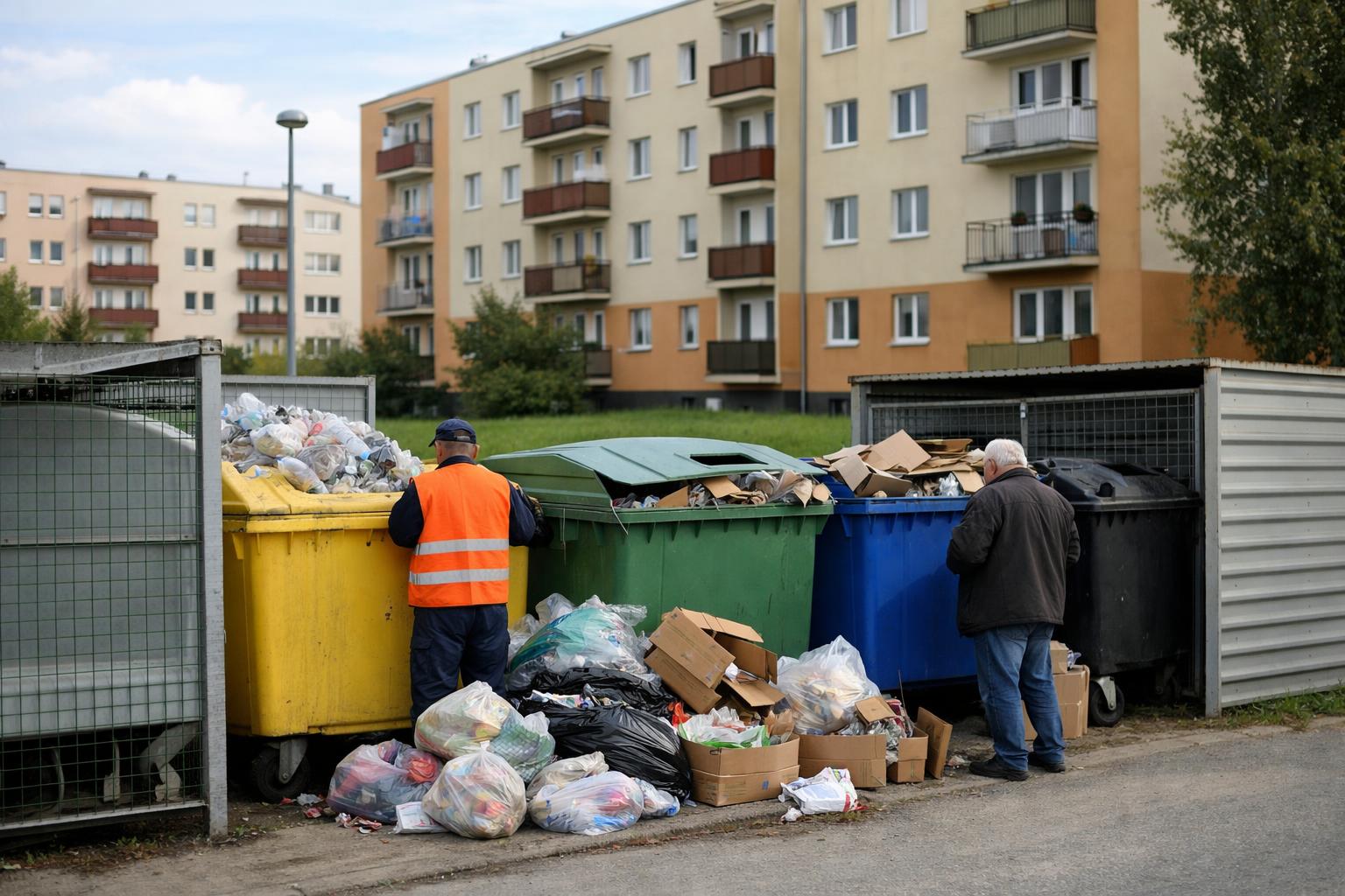Jedna osoba może narazić wszystkich. Mieszkańcom bloków przy Budowlanych grozi podwójna opłata za odpady