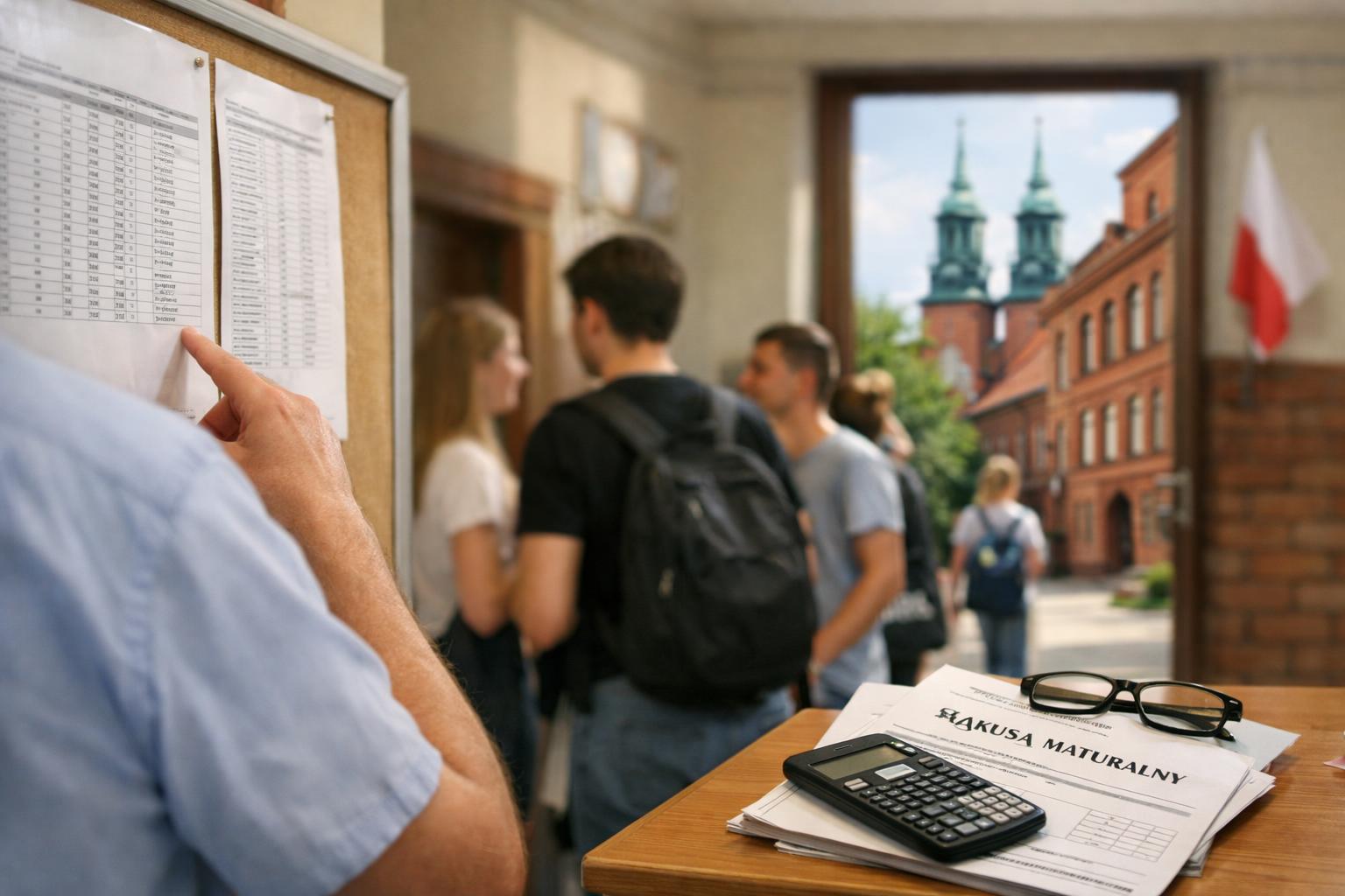 Wyniki matur 2026 w powiecie gnieźnieńskim. Jak wypadły nasze szkoły?